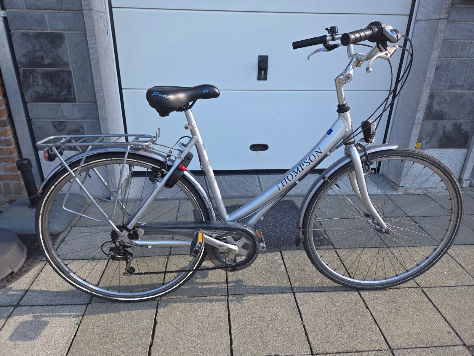 damesfiets Thompson 6 versnellingen, Fietsen en Brommers, Ophalen, Versnellingen