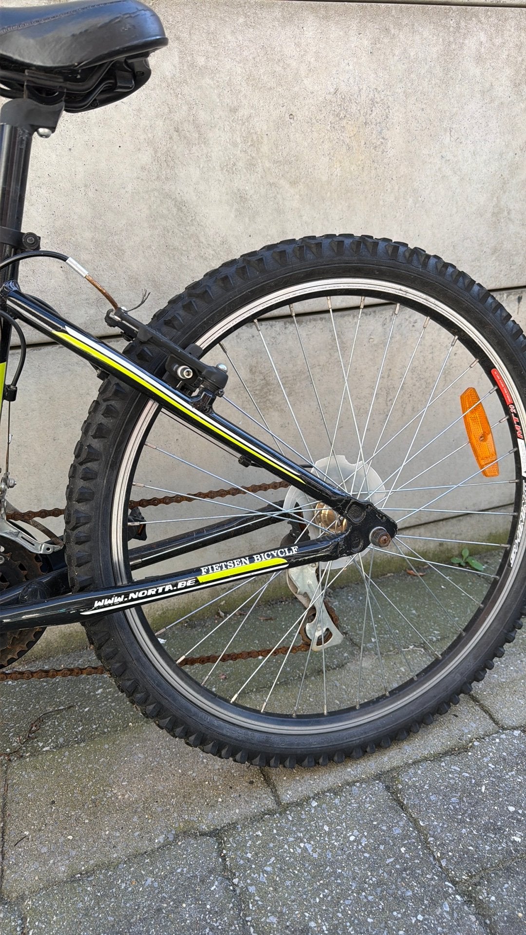 Fiets met gebruikssporen.. maar fietst nog goed, Vitesses, Utilisé, Frein à disque, Norta