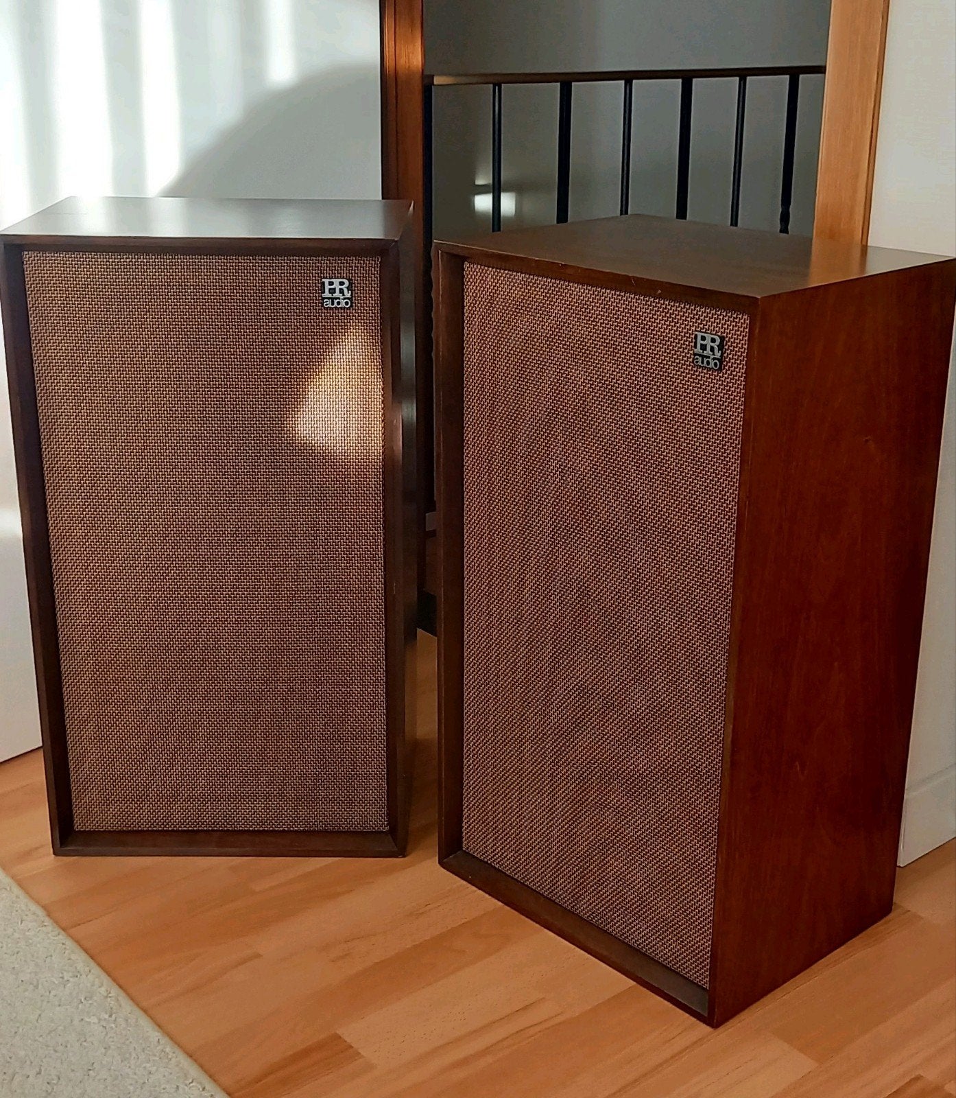 pr audio laboratories vp303 luidsprekers vintage jaren 70, Vloerstaande luidspreker, Gebruikt, 60 tot 120 watt, Ophalen