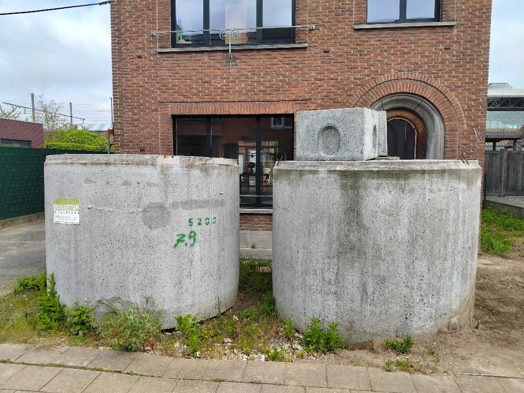 Regenputten 5000l, Neuf, 80 mm ou plus, 2 à 4 mètres, Enlèvement
