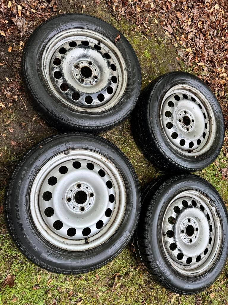 4 Jantes Mini Cooper Cabrio, 15 pouces, Pneus et Jantes, Pneus hiver, 175 mm