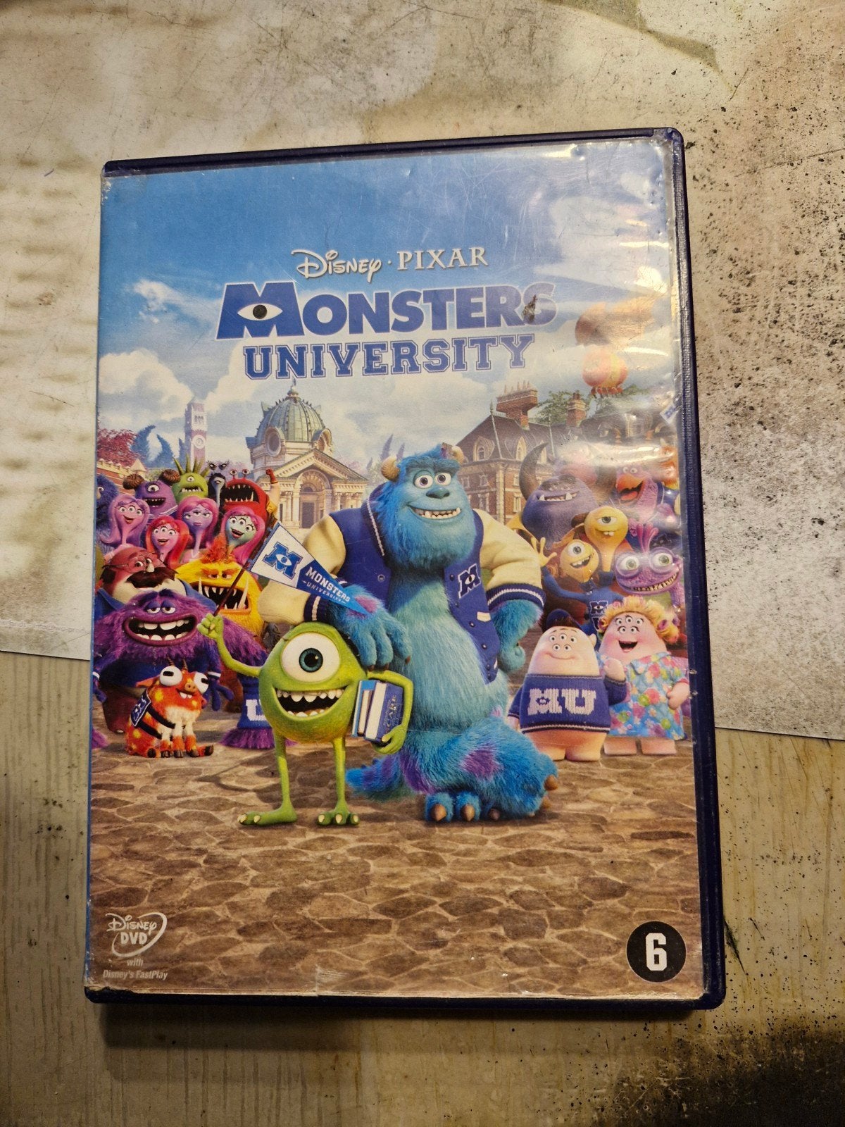 DVD Disney Monsters University nl, Cd's en Dvd's, Ophalen of Verzenden, Zo goed als nieuw, Nederlands