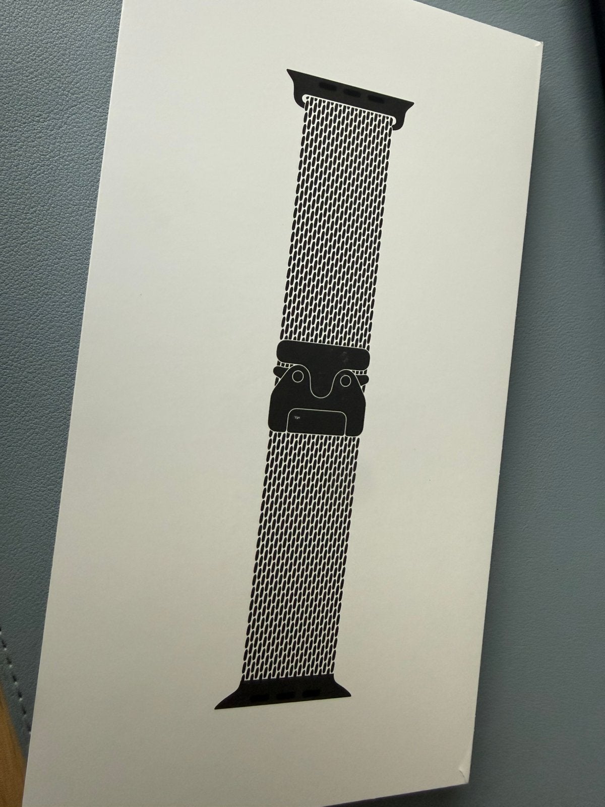Apple Watch titanium milanees loop - bandje maat S, Télécoms, Objets connectés accessoires, Enlèvement, Comme neuf, Sangle