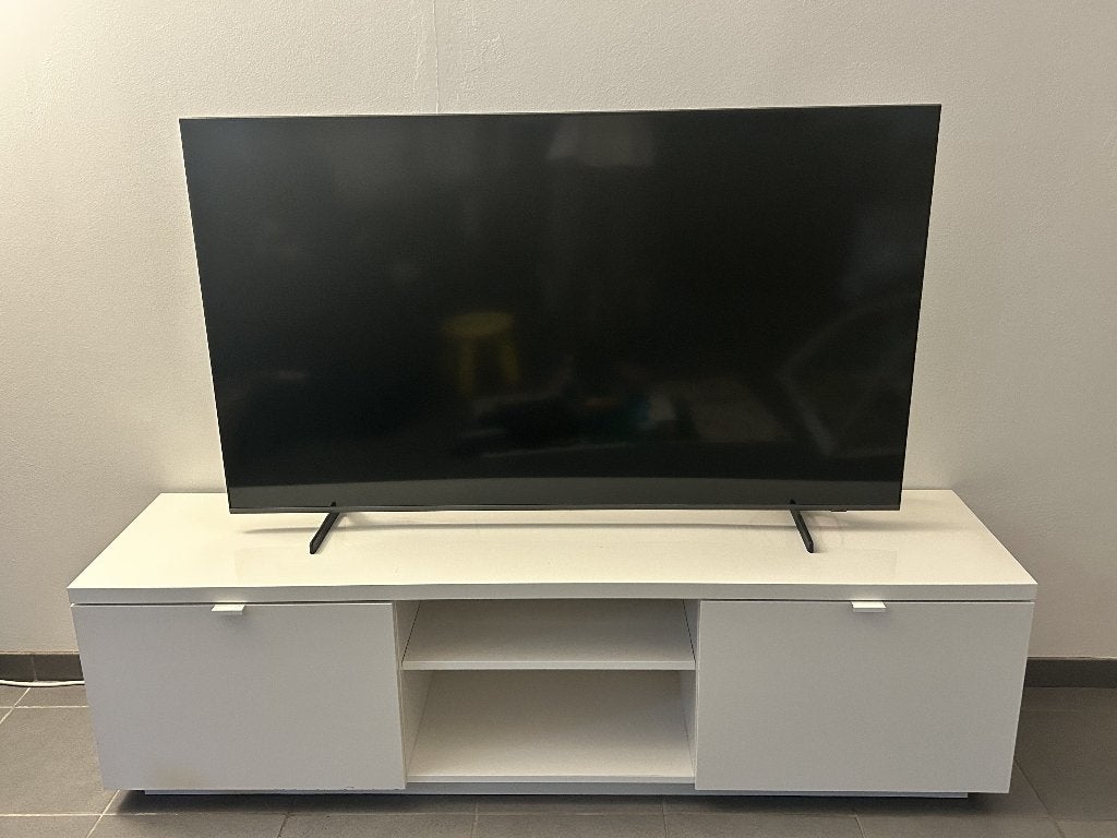 IKEA BYÅS TV cabinet, Ophalen, Gebruikt, 150 tot 200 cm, Minder dan 100 cm