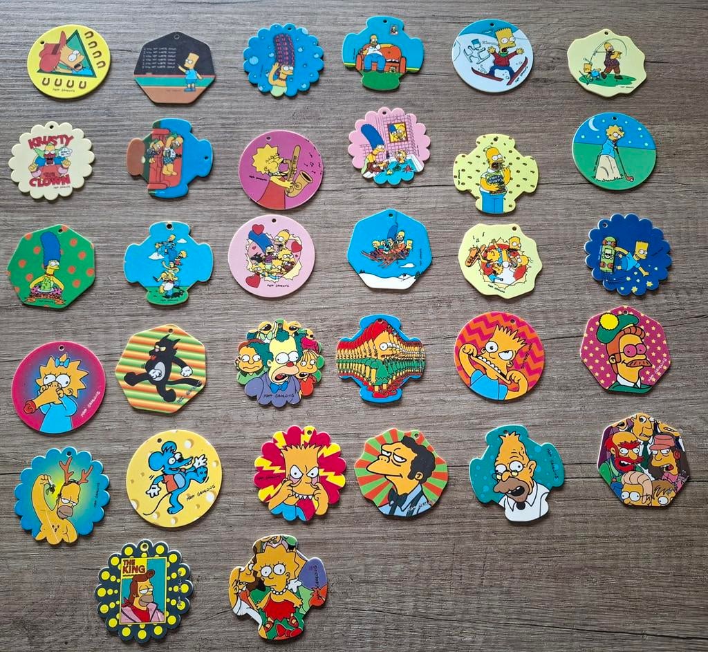 The Simpsons flippo´s croky 1996, Ophalen of Verzenden, Losse flippo's