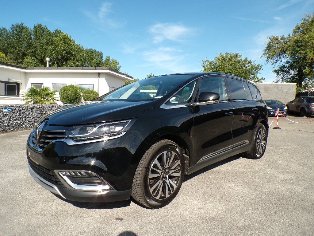 Renault Espace 1.6i Paris Initiale/Automaat/Leder/106.000km, Auto's, Renault, Dealer onderhouden, Euro 6, Zwart, Leder