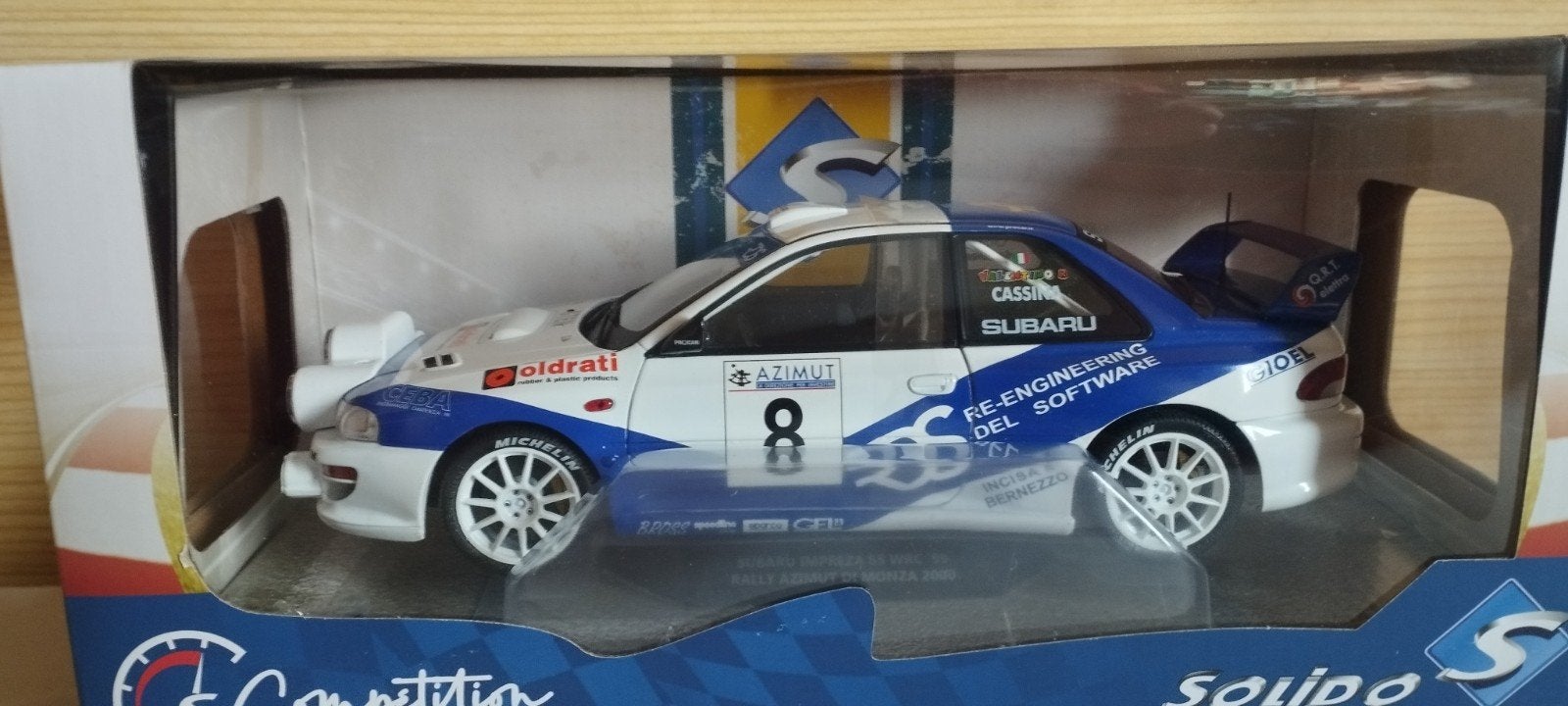 solido subaru Impreza wrc, Ophalen of Verzenden, Nieuw, Auto, Solido