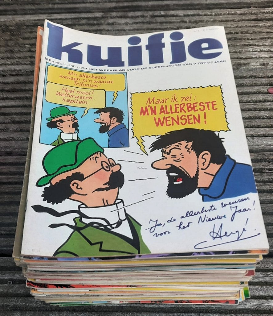 Weekblad Kuifje - 31ste jaargang (compleet), Boeken, Complete serie of reeks, Ophalen, Gelezen