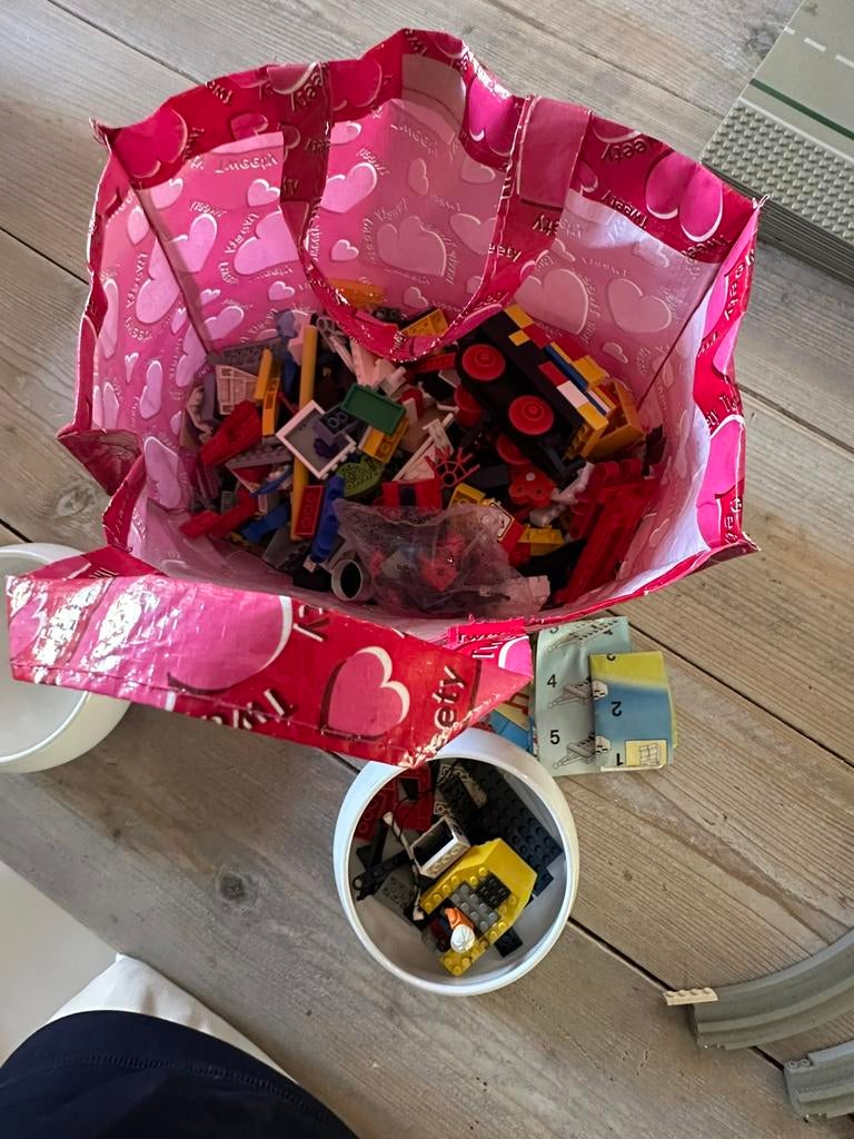 Boot + losse blokjes lego, Ophalen, Zo goed als nieuw, Lego