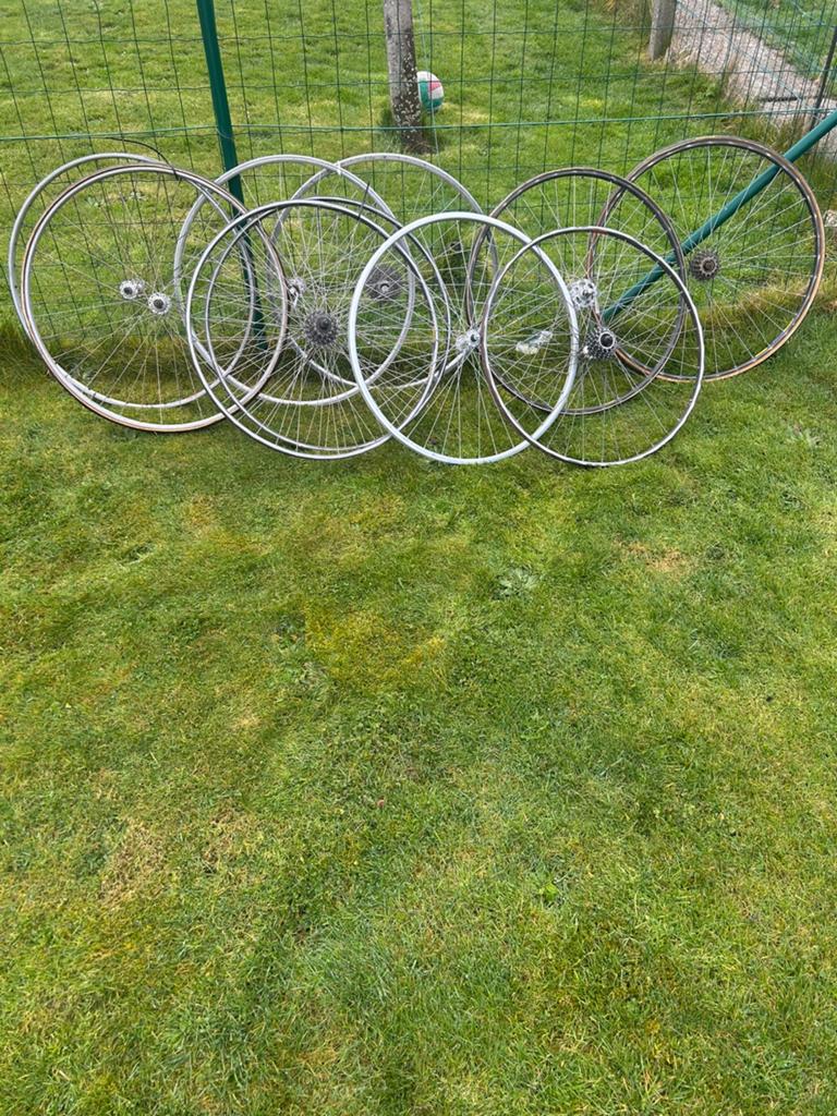 Lot de roue poir vélo de course, Enlèvement ou Envoi, Comme neuf