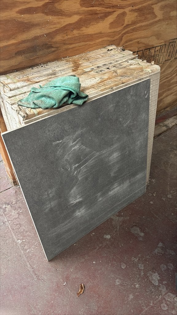 Tegels grijs 60x60x1, Ophalen