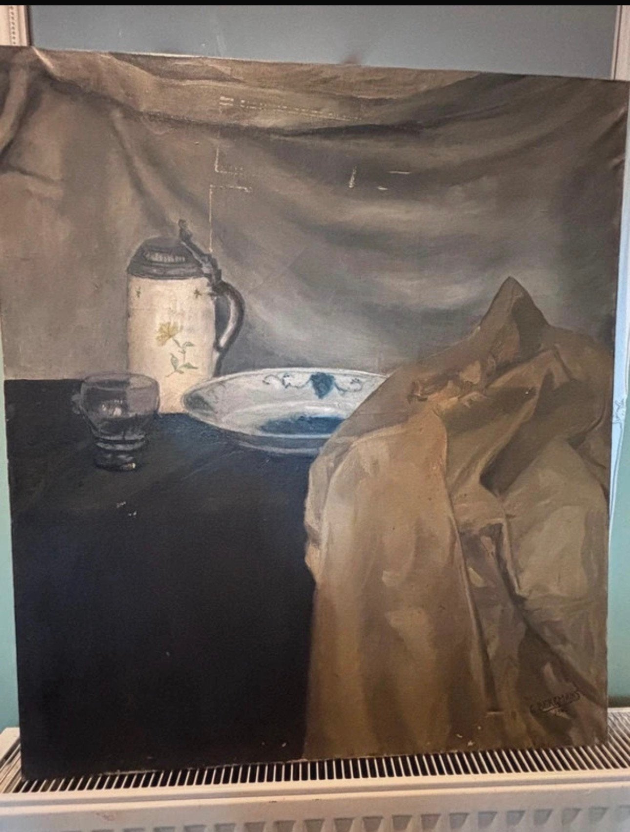 Peinture nature morte, Enlèvement, Nature morte, Toile