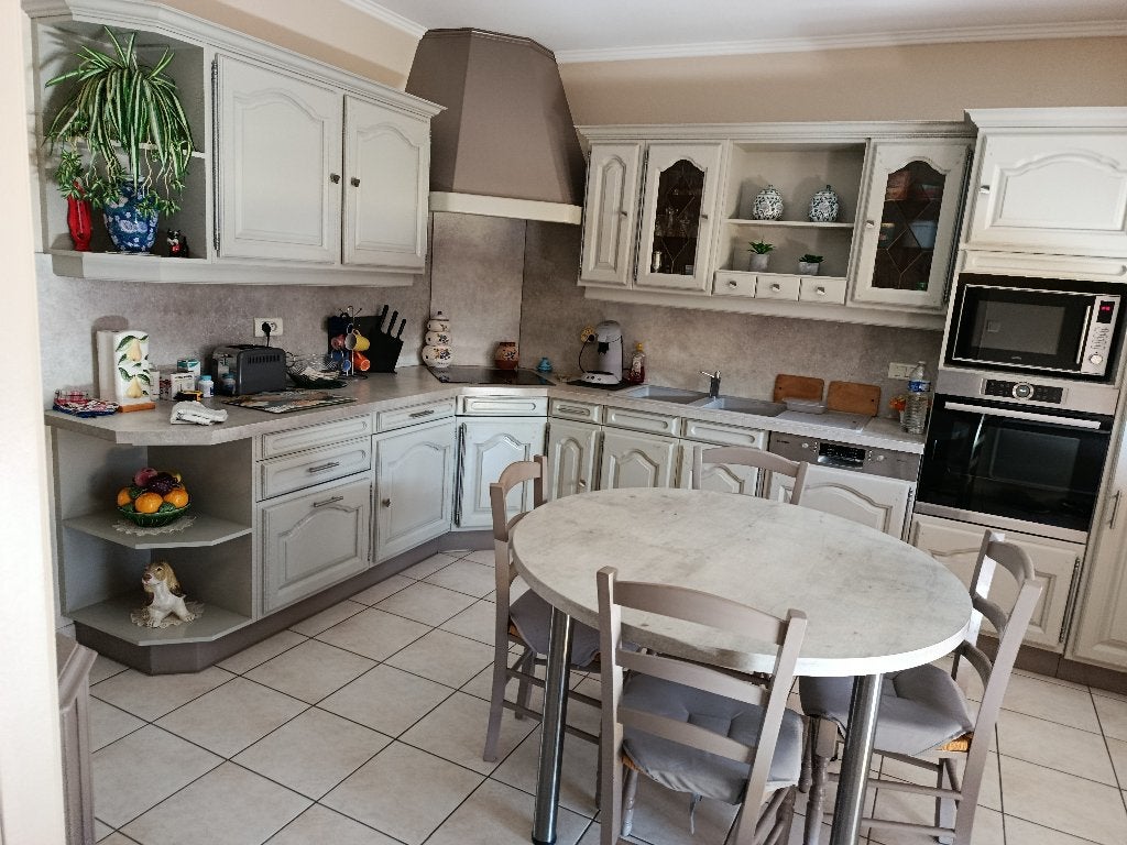 meubles cuisine, Huis en Inrichting, Keuken | Keukenelementen, Zo goed als nieuw, Grijs, Ophalen