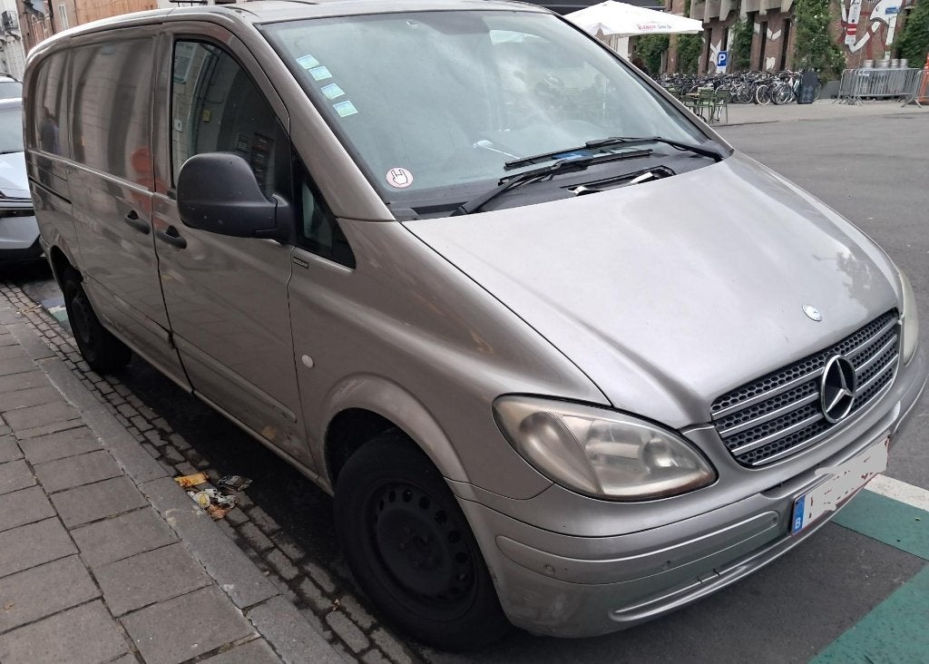 Mercedes vito 109 cdi export prijs, Auto's, 75 kW, Zwart, 4 cilinders, Beige