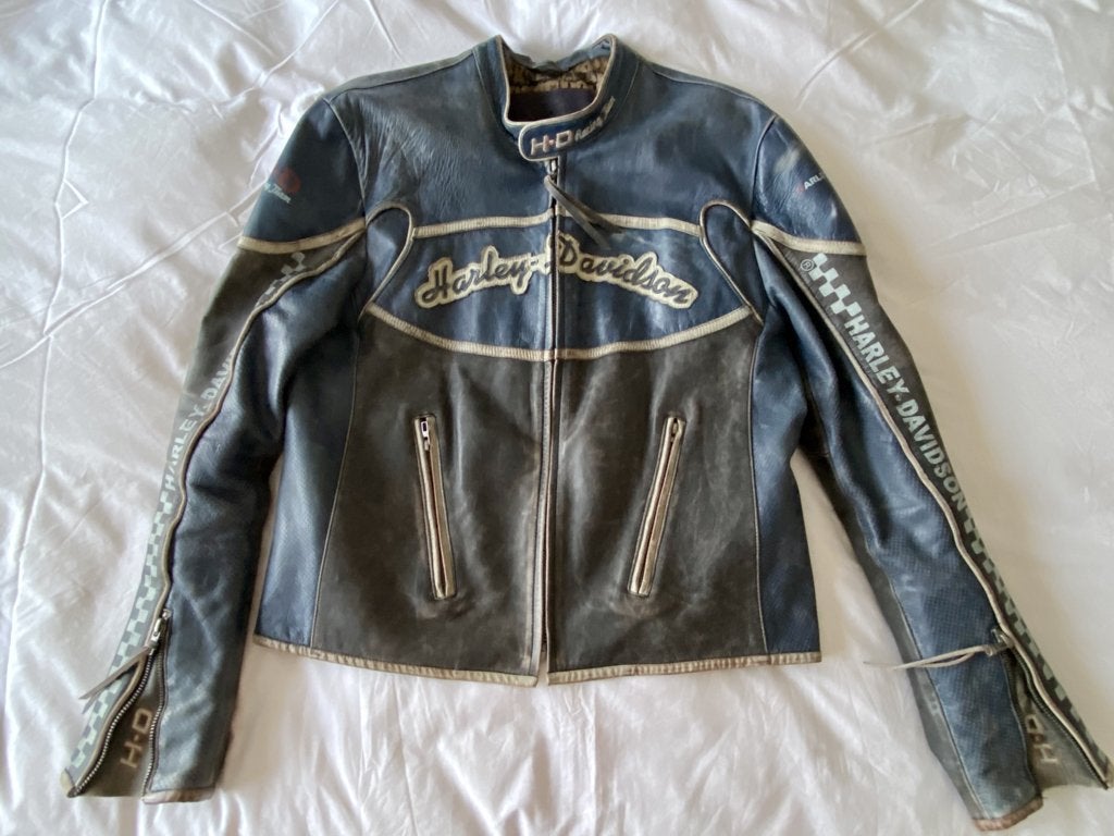 Leren jack „Hugo Boss - Harley Davidson” - zeldzaam model, Motoren, Heren, Jas | leer, Harley Davidson, Ophalen of Verzenden