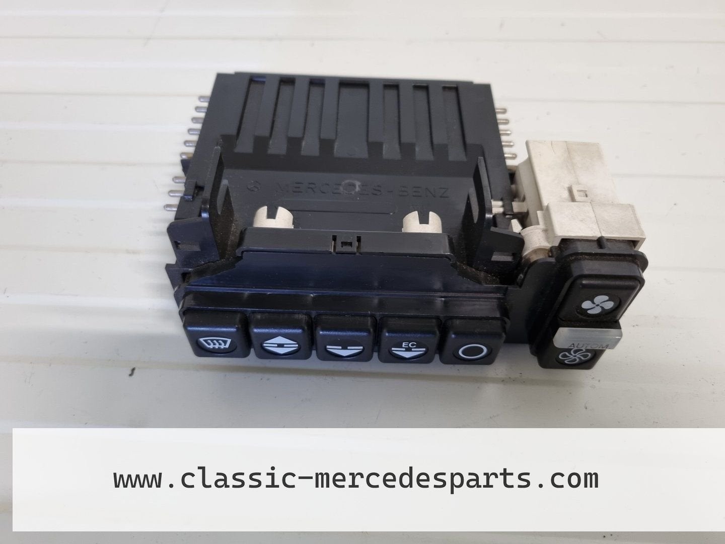 Airco / kachel bedieningspaneel Mercedes w126 1268300285, Gebruikt, -, -, Ophalen of Verzenden