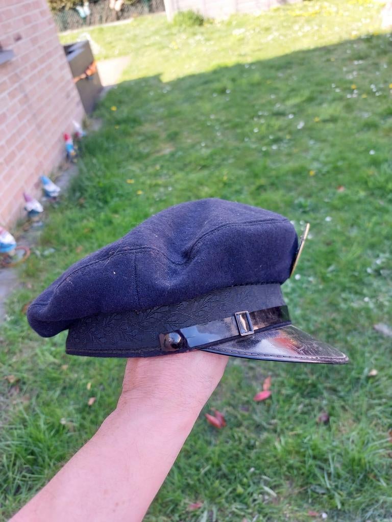 Casquette à visière allemande WW2, Enlèvement ou Envoi, Armée de terre, Casque ou Béret