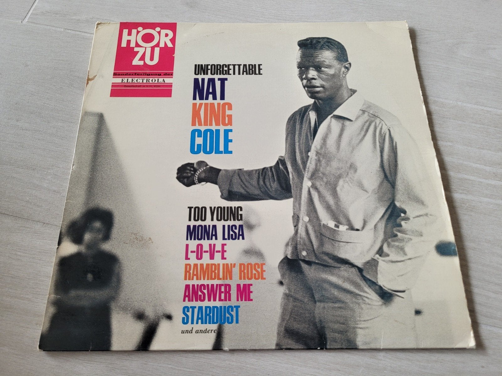 Vinyl Unforgettable Nat King Cole, Enlèvement ou Envoi, Utilisé