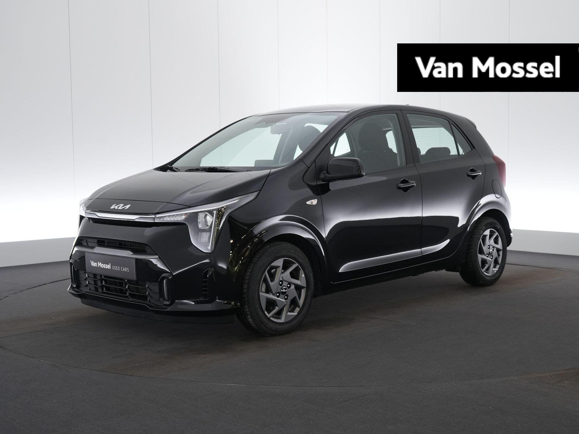 Kia Picanto 1.0 MPI 63 Pulse AMT, Stof, Gebruikt, Zwart, Bedrijf