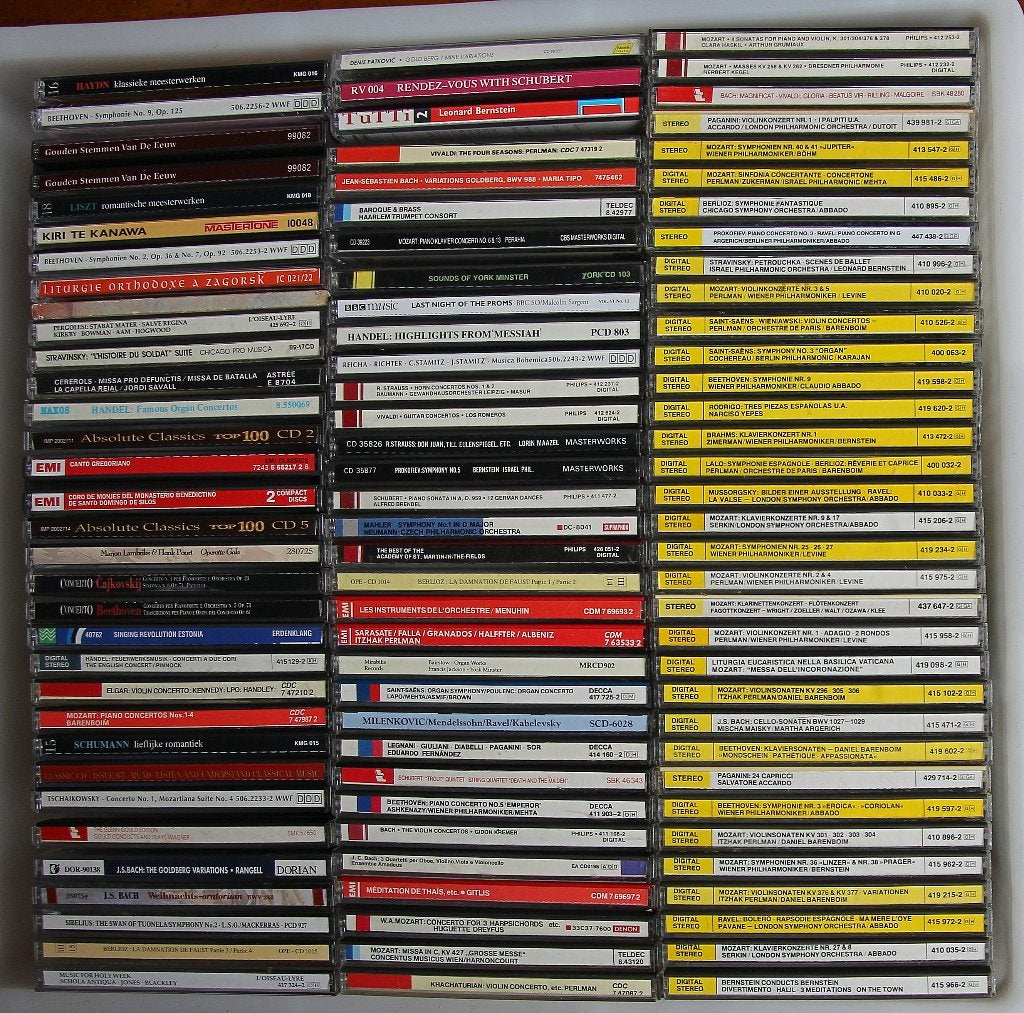 CD's lot klassieke CD's in krasvrije staat 118 stuks, CD & DVD, CD | Classique, Enlèvement, Comme neuf