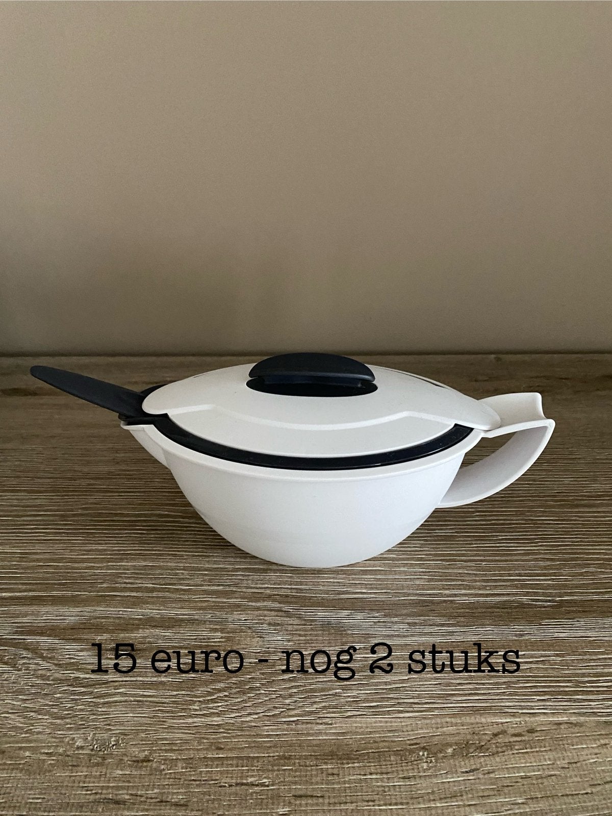 Sauskannetje Tupperware, Wit, Overige typen, Nieuw, Ophalen of Verzenden