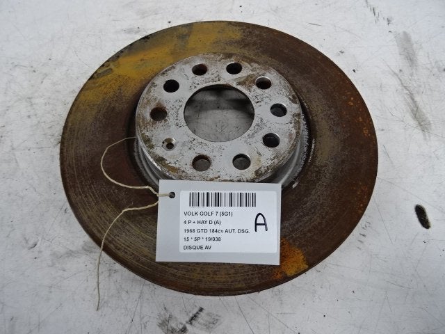 FREIN DISQUE AVANT Volkswagen Golf VII (AUA), Utilisé, Volkswagen
