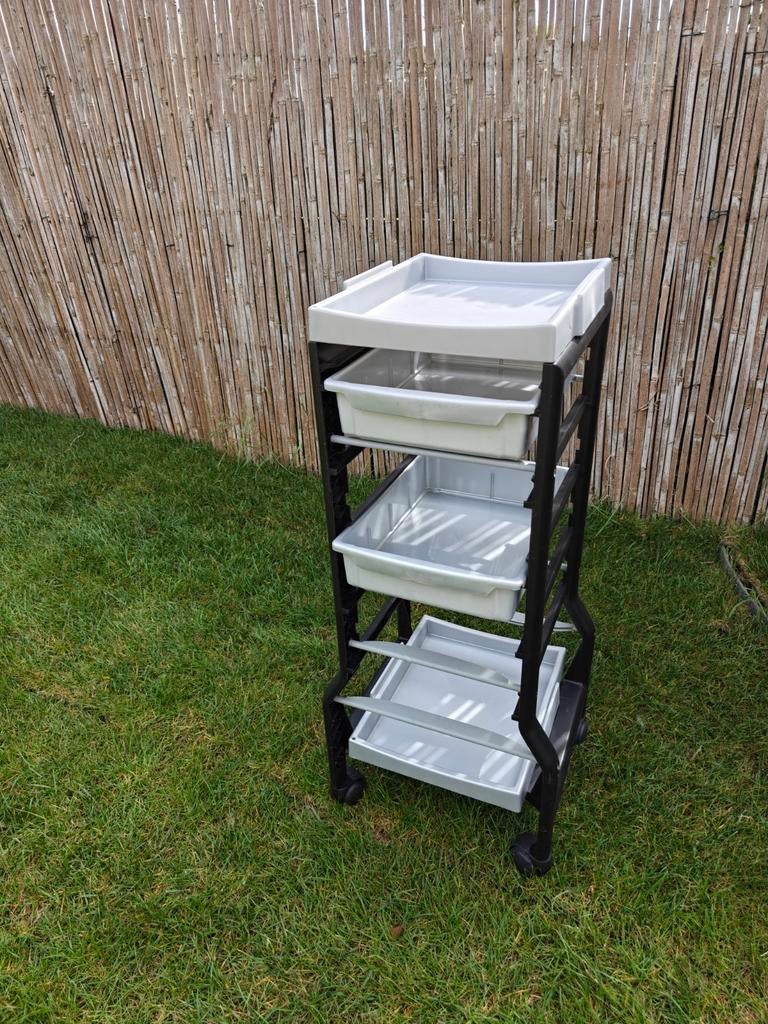 Kappers werkkar, Ophalen