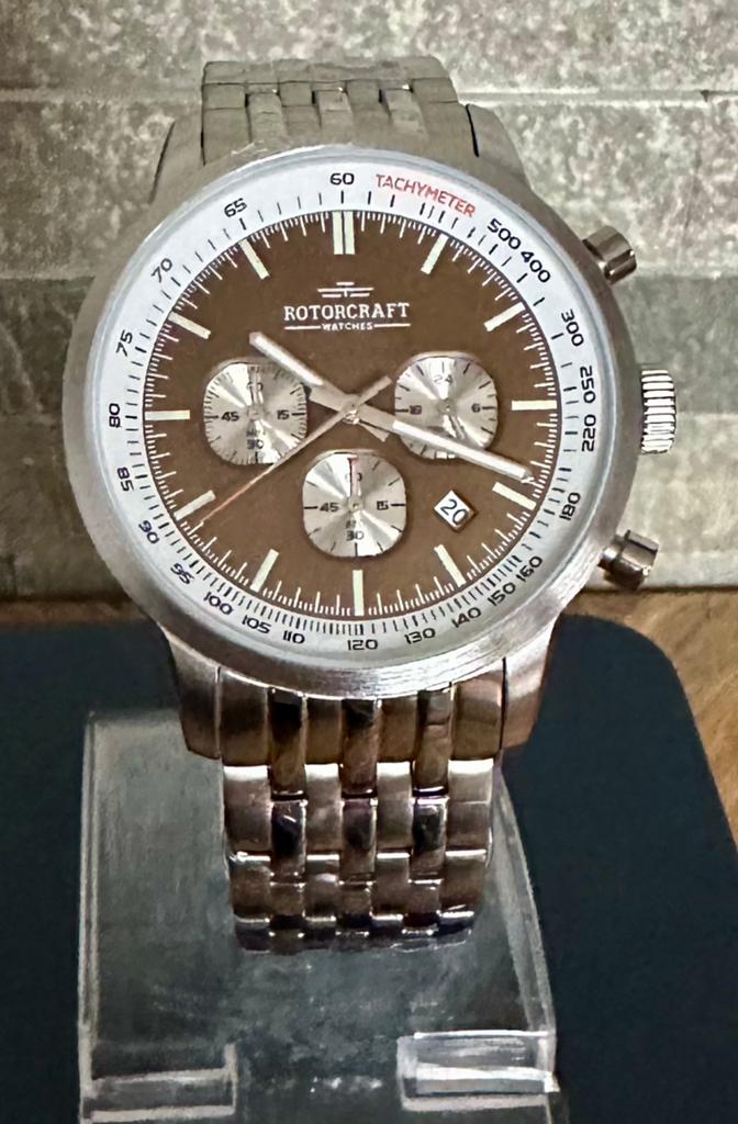 ROTORCRAFT BERLIN SPORT CHRONO TWV419€! 💯%NIEUW!, Enlèvement ou Envoi, Comme neuf