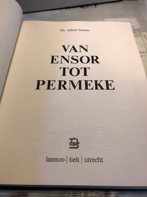 Van Ensor tot Permeke - Albert Smeets, Albert Smeets, Peinture et dessin, Enlèvement ou Envoi, Utilisé