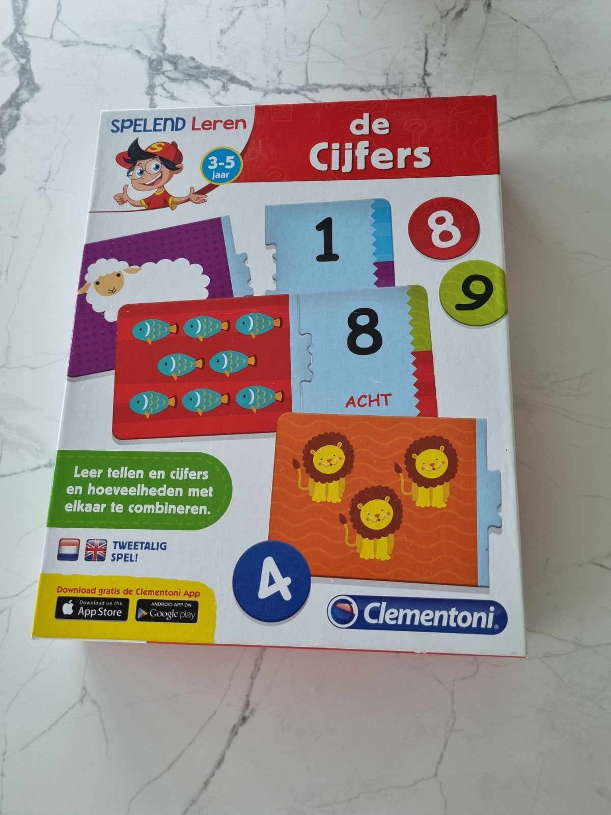 Speeldoos 'de cijfers' Clementoni, Enfants & Bébés, Jouets | Éducatifs & Créatifs, Enlèvement