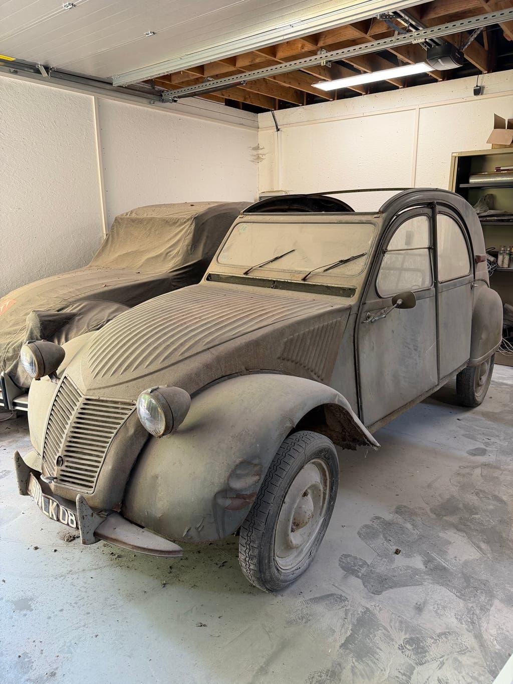 1953 Citroen 2CV 2PK type A + onderdelen, foto 2