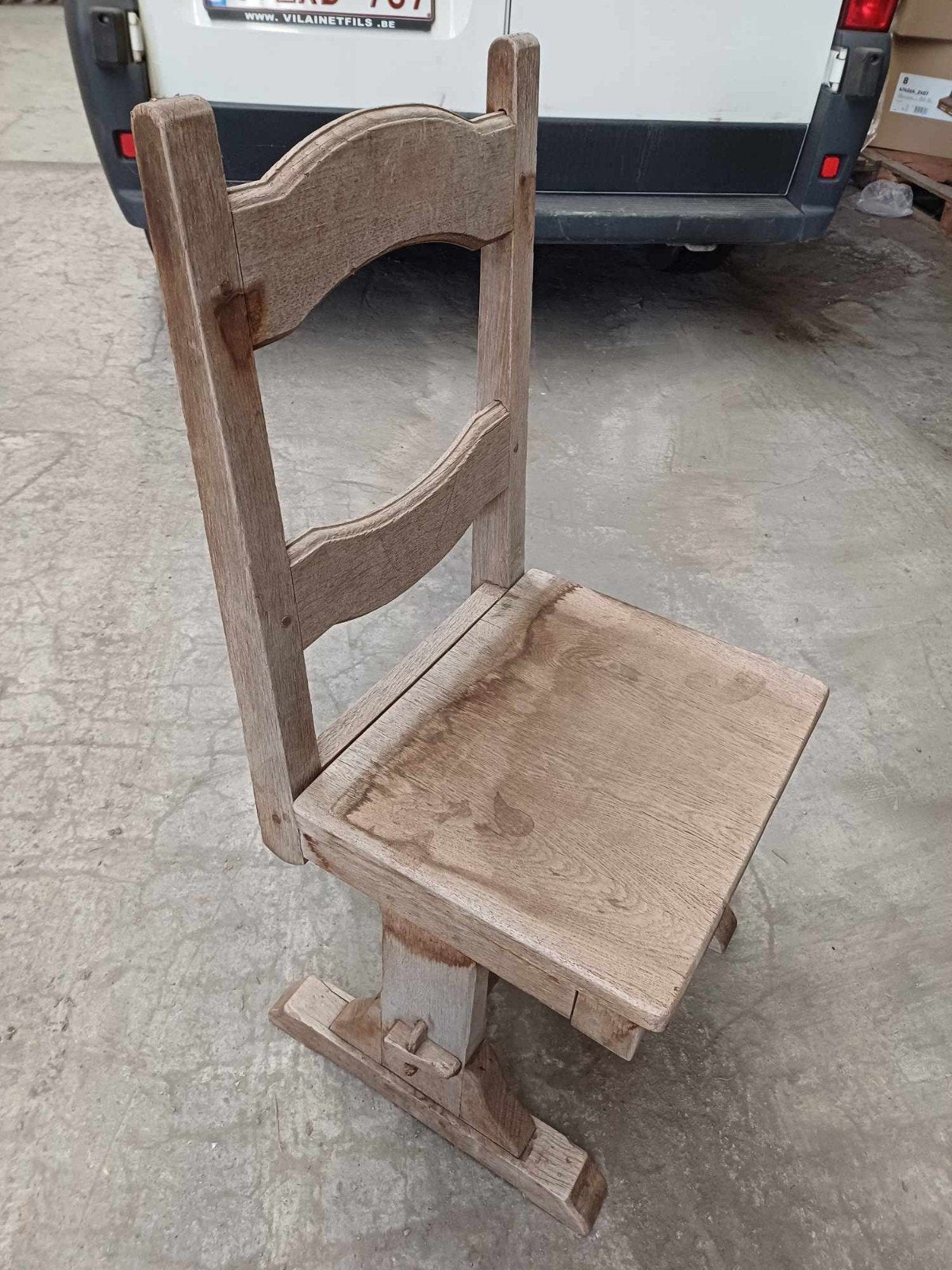 chaises anciennes en chêne., Enlèvement