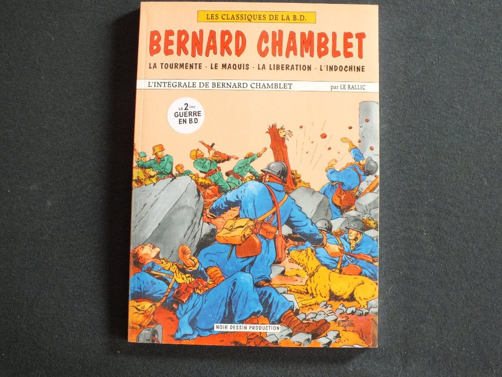 BERNARD CHAMBLET (1 ALBUM) EDITIONS NOIR DESSIN, Livres, Neuf, Enlèvement ou Envoi, Série complète ou Série, LE RALLIC