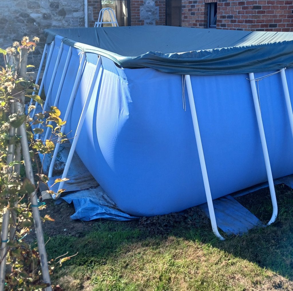 Piscine intex, Tuin en Terras, Gebruikt, 200 tot 300 cm, Opblaaszwembad, 400 cm of meer