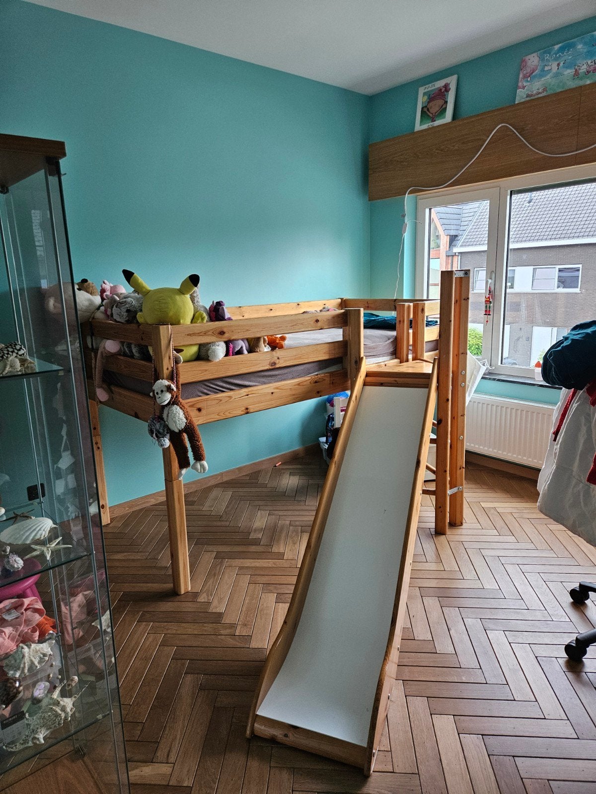 Hoogslaper Flexa met glijbaan, Enlèvement, Lit mezzanine