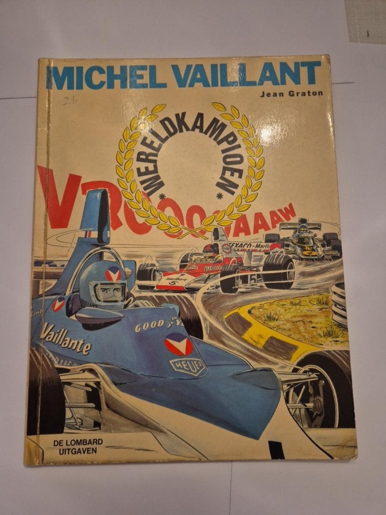 Michel Vaillant – Wereldkampioen, Une BD, Envoi, Utilisé