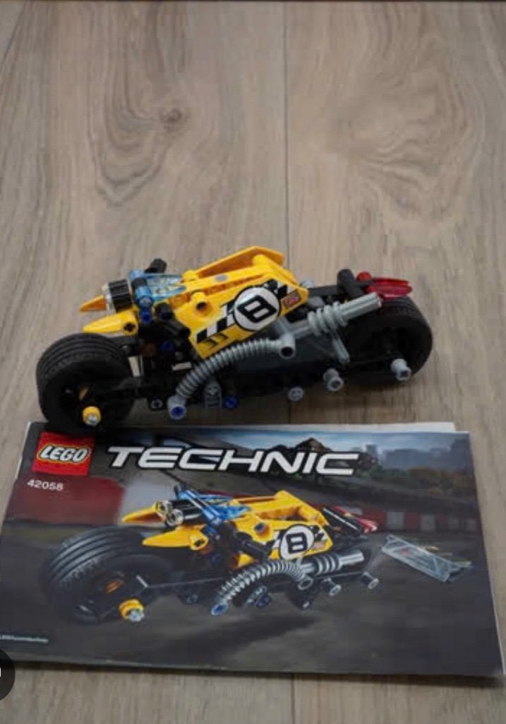 Lego technic 42058, Inclusief instructies, Lego, Ophalen of Verzenden, Zo goed als nieuw