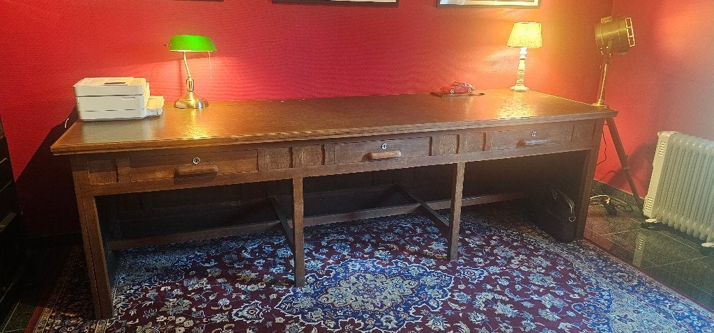 Bureautafel, Huis en Inrichting, Bureaus, Ophalen, Overige typen, Gebruikt, Hout