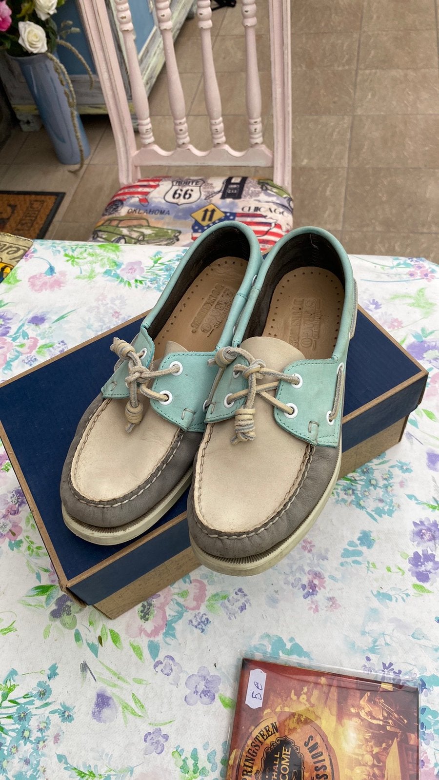 Docksides merk sebago., Kleding | Dames, Ophalen of Verzenden, Zo goed als nieuw
