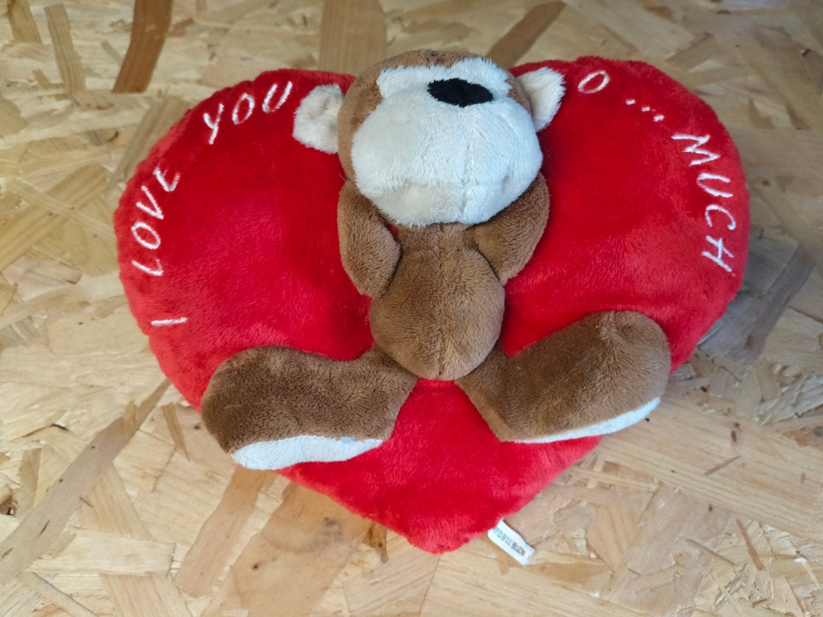 hartjes knuffel, Kinderen en Baby's, Ophalen of Verzenden, Nieuw