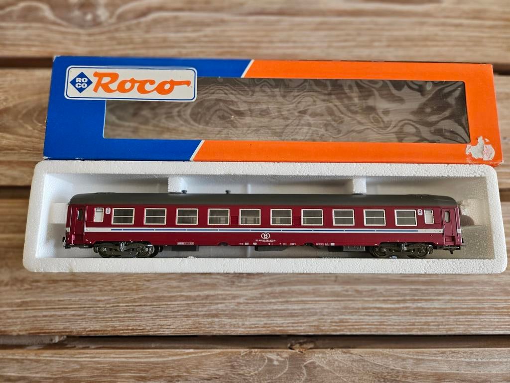 Voiture K4 SNCB roco 44624, Analogique, Enlèvement ou Envoi, Wagon, Roco