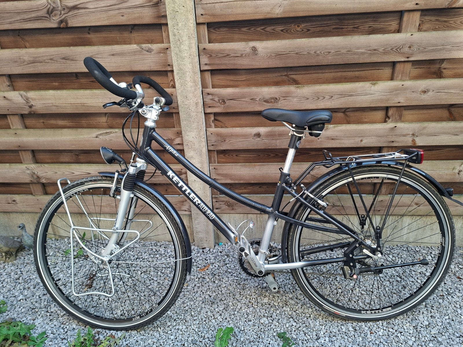 damesfiets kettler, Ophalen