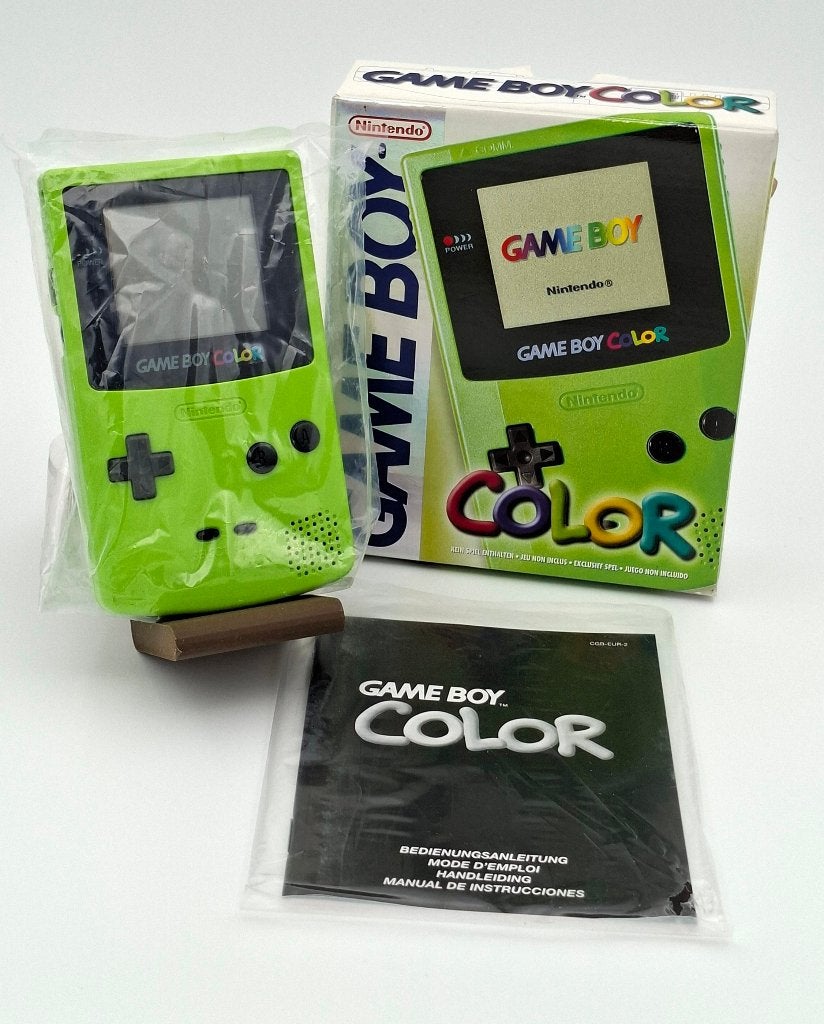 Nintendo Game Boy Color Lime PAL CIB Clean Working Tested, Envoi, Comme neuf, Game Boy Color, Avec housse de protection ou sac
