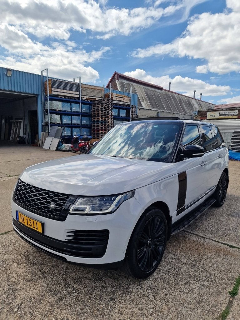 Land Rover Range Rover 5.0 V8 SC Autobiography // Covering, Auto's, Land Rover, Automaat, 2458 kg, Wit, Leder
