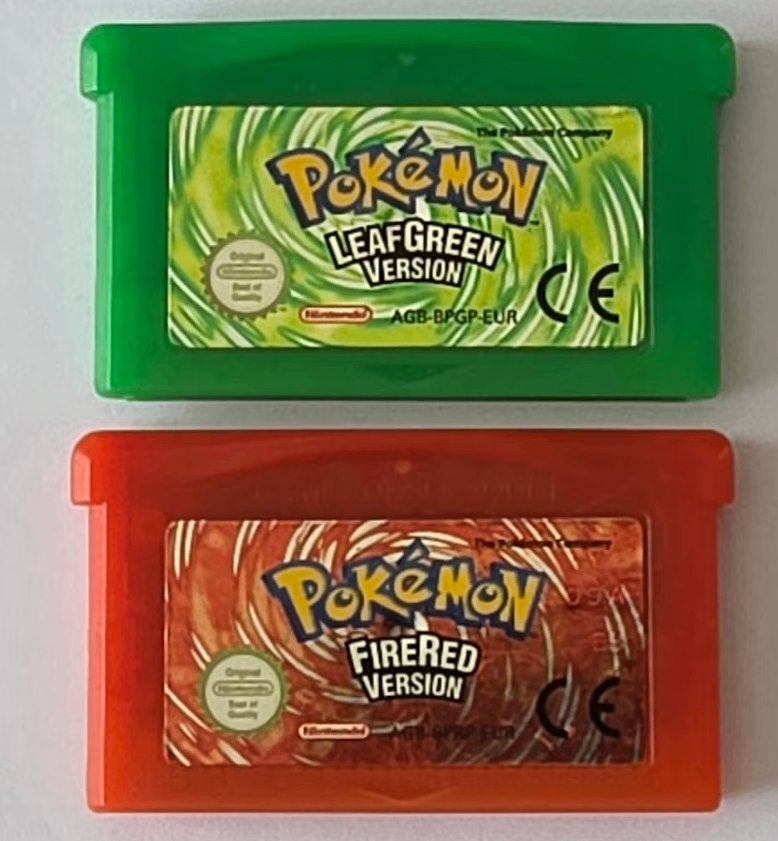 Pokemon Leafgreen + Firered ORIGINAL Save Ok Gameboy Advance, Ophalen of Verzenden