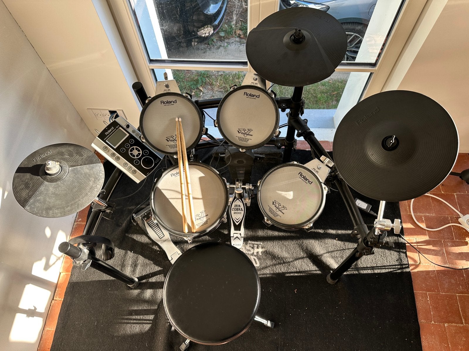 Elektrisch drumstel Roland TD9, Enlèvement, Utilisé, Roland