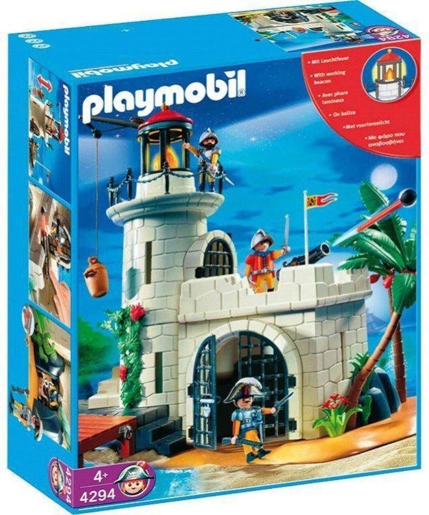 Playmobil Soldatenbastion met vuurtoren – 4294, Kinderen en Baby's, Speelgoed | Playmobil, Ophalen, Gebruikt, Complete set