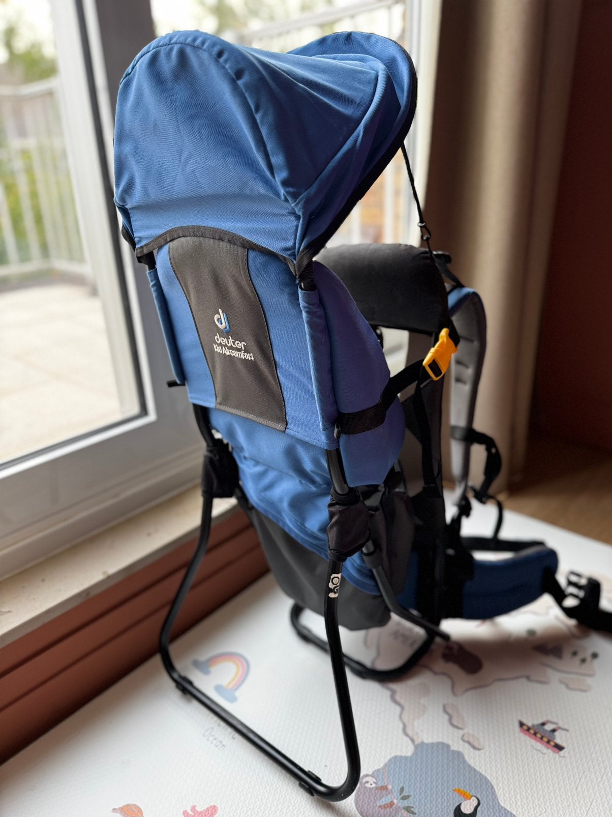 Deuter Kid Air-Comfort babydrager, Kinderen en Baby's, Gebruikt, Rug, Draagzak, Ophalen