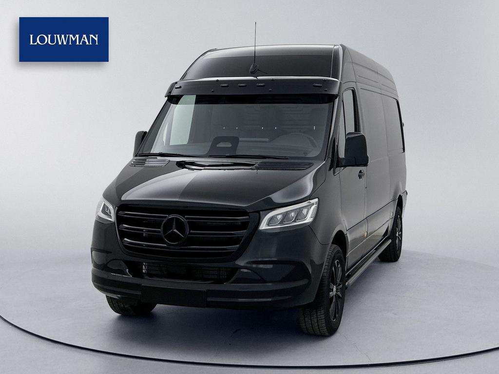 Mercedes-Benz Sprinter 319 1.9 CDI L2H2 30 Jahre Edition Led, Auto's, Bestelwagens en Lichte vracht, Automaat, Zwart, Mercedes-Benz