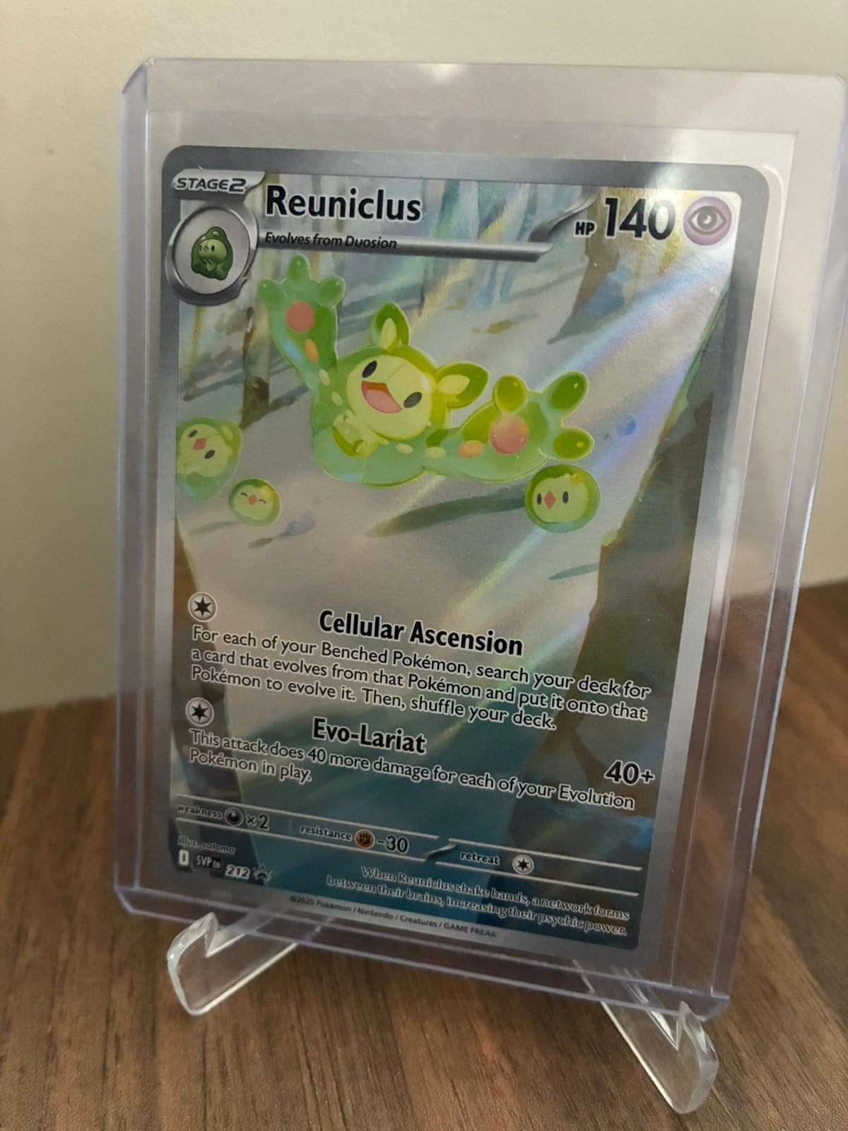 Pokémon reuniclus promo, Enlèvement ou Envoi, Comme neuf, Booster